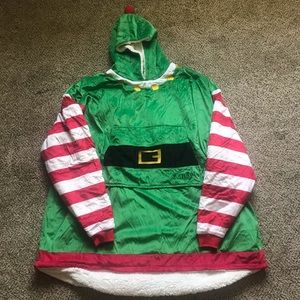 COMFY heavy winter elf lined sweater blanket